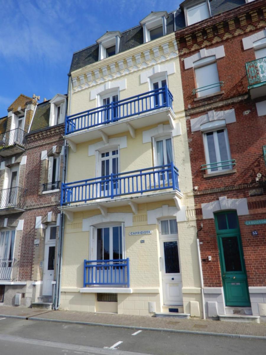 Caprices De Mer Appartement Avec Grand Balcon Et Vue A 300 M Plage, Apercu Mer, Lit Queen Size, Mers Les Bains Le Treport , Petit Dejeuner En Option, 2 Velos Fournis المظهر الخارجي الصورة