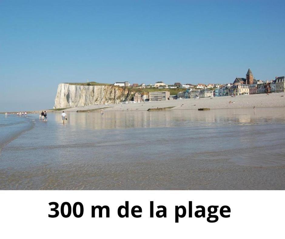 Caprices De Mer Appartement Avec Grand Balcon Et Vue A 300 M Plage, Apercu Mer, Lit Queen Size, Mers Les Bains Le Treport , Petit Dejeuner En Option, 2 Velos Fournis المظهر الخارجي الصورة